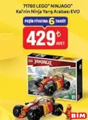 LEGO 71780 NİNJAGO KAİ'NİN NİNJA YARIŞ ARABASI EVO fiyat ve kampanya bilgisi